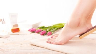 تشقق القدمين