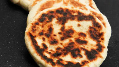 طريقـة عمل الخـبز بالجـبن على الصـاج