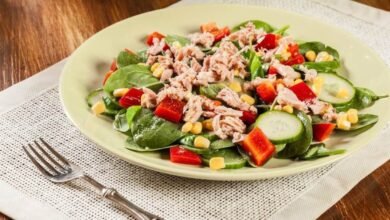 طريقة سلطة التونة للرجيم