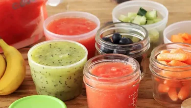 أفضل الطرق لحفظ أطعمة طفلك التي تحضّرينها مسبقا