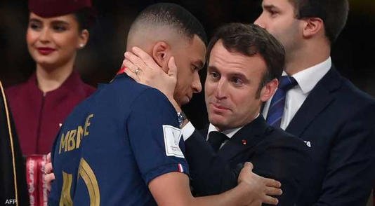 هذا ما قاله ماكرون لمبابي بعد الخسارة أمام الأرجنتين