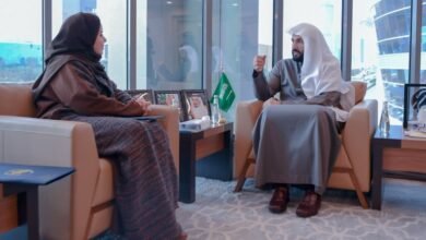 وزير العدل يلتقي رئيس هيئة حقوق الإنسان