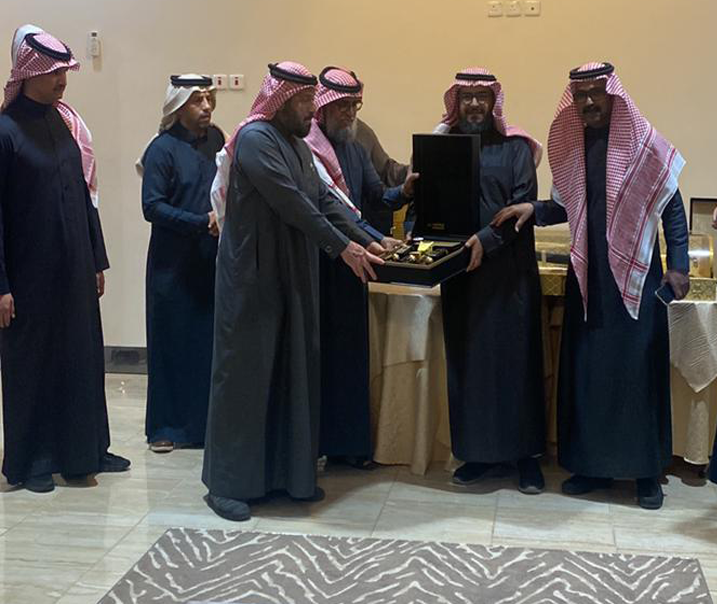 حفل تكريم رئيس الرقباء :جابر مفرح العبدلي بمناسبة التقاعد