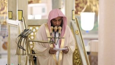 إمام المسجد النبوي استنقذوا بالماء من ضرب الجفاف قراهم