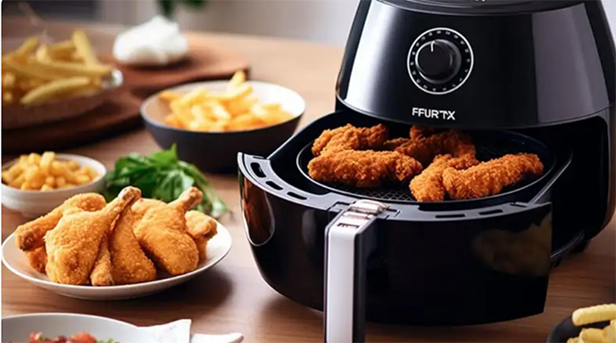 طبخات بالقلاية الهوائية صحية بدون زيت