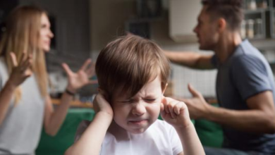 آثار العنف الأسري على الطفل