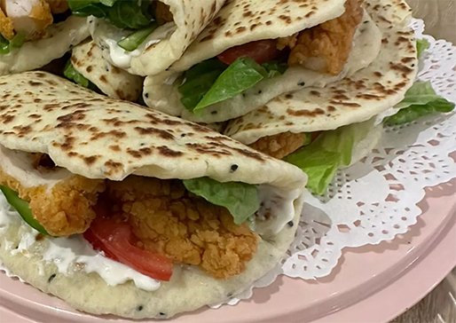 خبز ماك عربي لذيذة