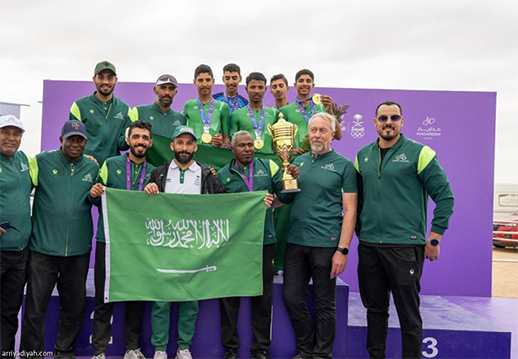 أخضر الدراجات.. 8 ميداليات