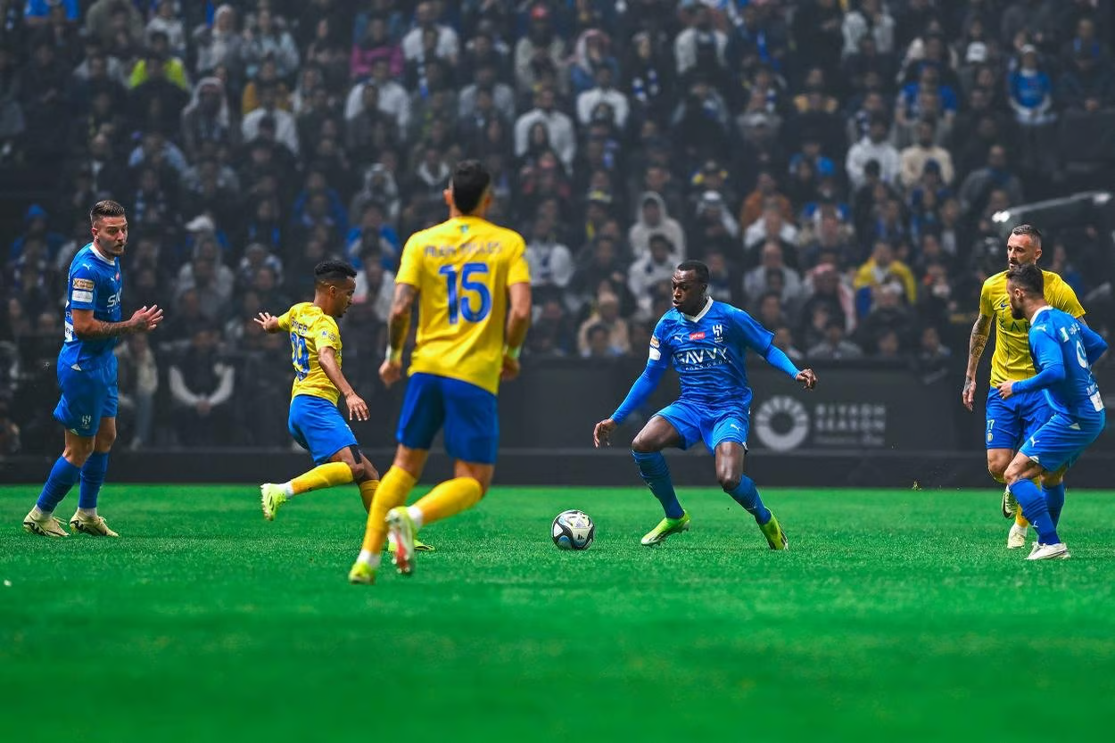 بملعب المملكة أرينا ومن أمام النصر الهلال يتوج بكأس موسم الرياض 2024