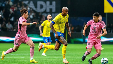 النصر يحتفل بكأس العربية ويضرب إنتر ميامي الأمريكي بسداسية ويستعد لموقعة الهلال