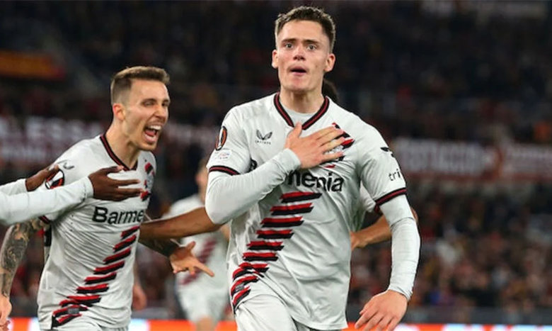 بايرليفركوزن يقترب من نهائي الدوري الأوروبي بالفوز ضد روما بهدفين