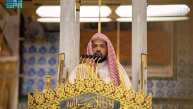 إمام المسجد النبوي: هنيئاً للحجاج نعمة إتمام المناسك وهنيئاً لولاة الأمر خدمة الحرمين