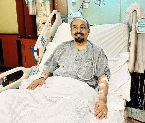 العبدلي يتعرض لازمة قلبية