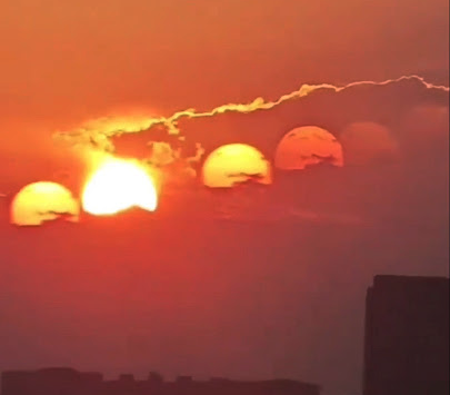 سبع شموس" تظهر في سماء الصين