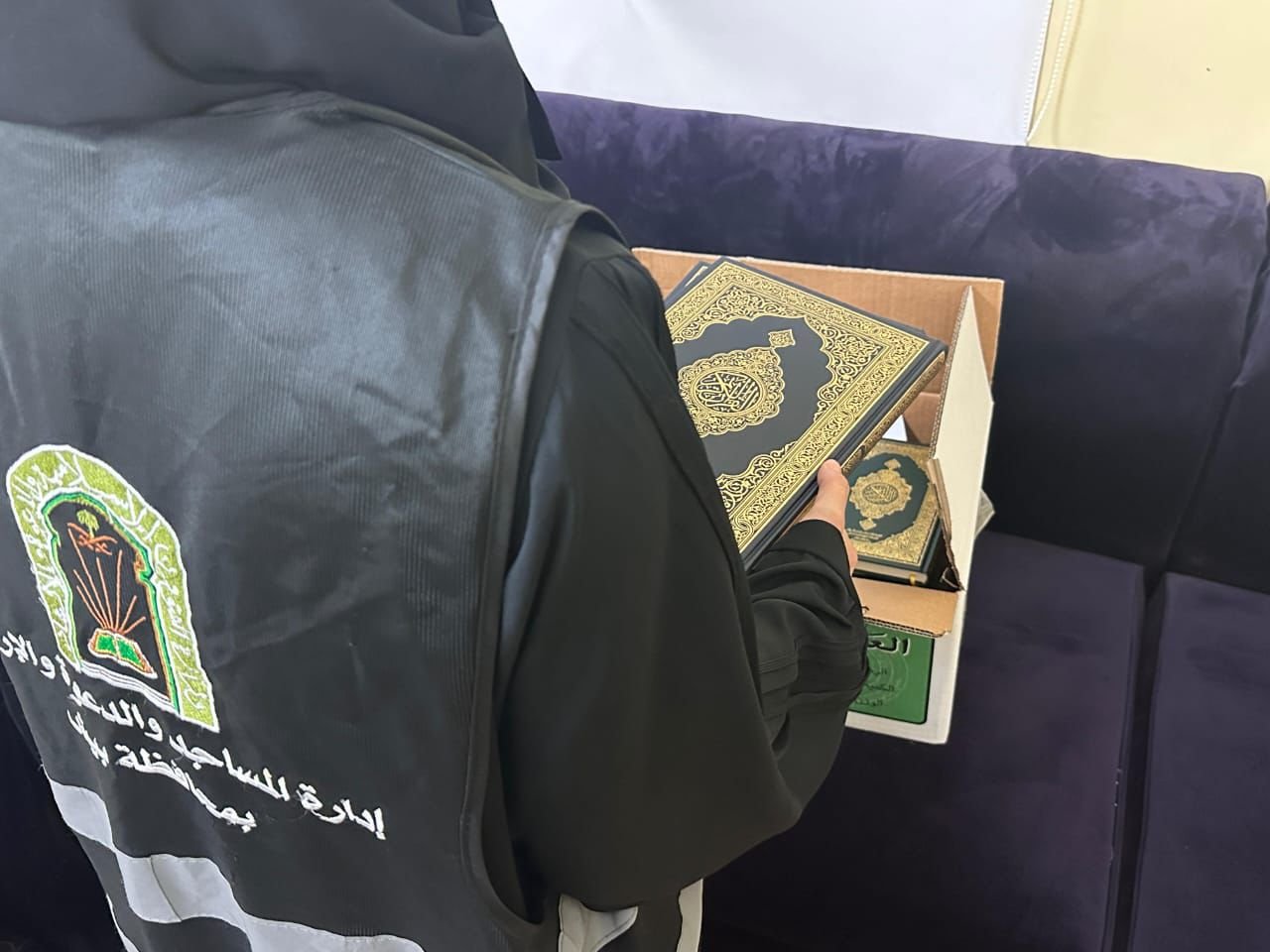 مبادرة تطوعية تنفذها إسلامية جازان بمحافظة بيش