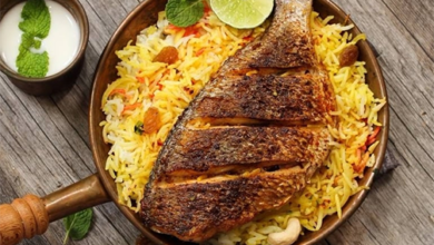 مجبوس سمك بالطريقة الكويتية