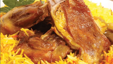 مندي اللحم بقدر الضغط