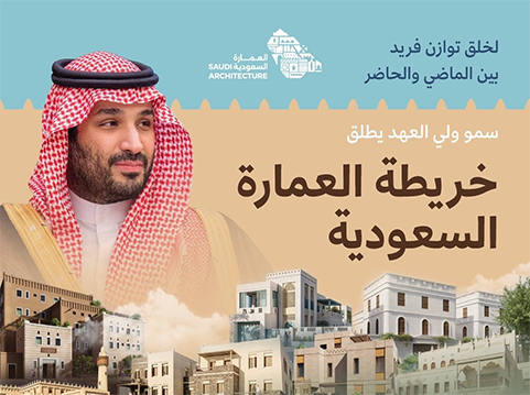 خريطة العمارة السعودية استثمار للهوية وتنمية مستدامة