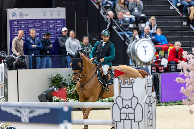 الفارس "رمزي الدهامي" يمثل المملكة في كأس العالم لقفز الحواجز 2025