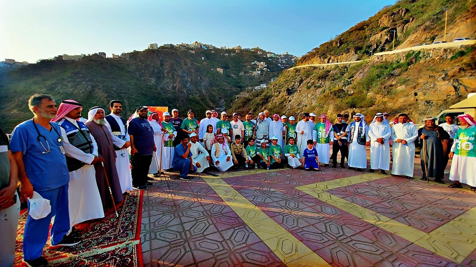 فيفاء تشهد نجاح مبادرة "أمش 30" بحضور رسمي ومجتمعي واسع