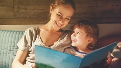 طريقة قراءة القصص للأطفال