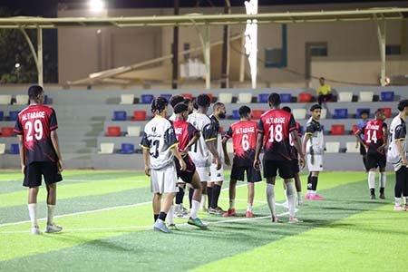 سانتوس جيزان يتغلب على ترجي الحقو بخماسية في ثاني أيام بطولة الأبطال بملعب بلدية صبيا