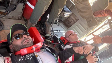 بعد تعرضه لحادثة.. كسر فقرتين يبعد يزيد الراجحي عن رالي الأردن