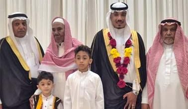 المسملي يحتفل بزواجه