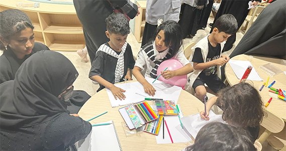 نادي فنون جازان يحتفي بعيد الأضحى بـ "مرسم الأطفال"