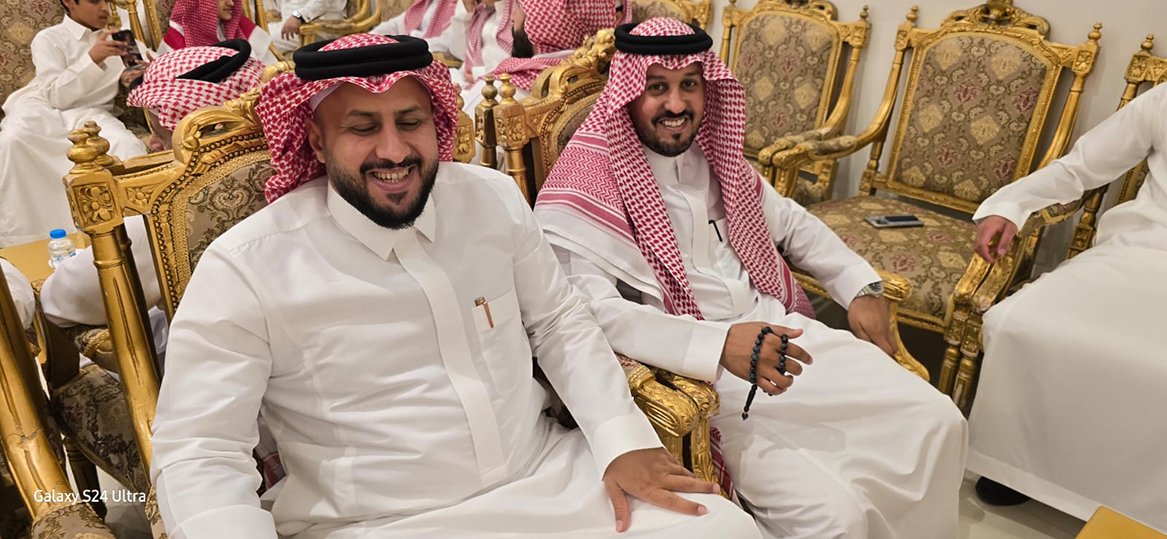  افراح العمري والغامدي ..بقاعة المجد بالرياض