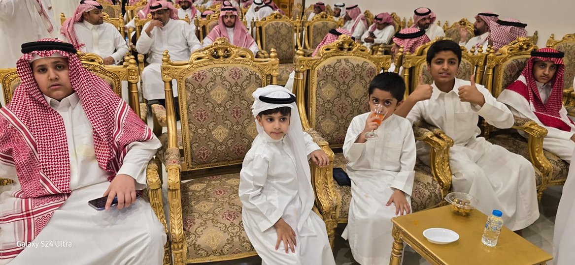  افراح العمري والغامدي ..بقاعة المجد بالرياض