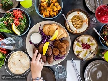 أصل الأكلات العربية