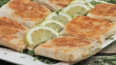 عمل المطبق بالبيض