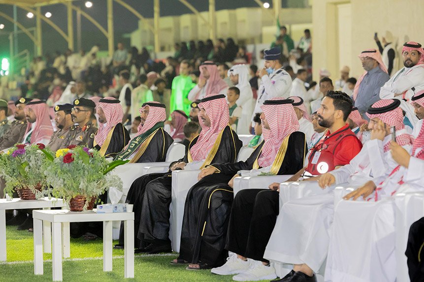 بالصور محافظ صبيا يرعى احتفال الأهالي باليوم الوطني الـ95