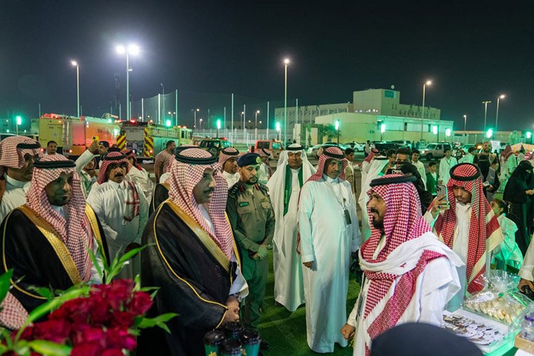 بالصور محافظ صبيا يرعى احتفال الأهالي باليوم الوطني الـ95