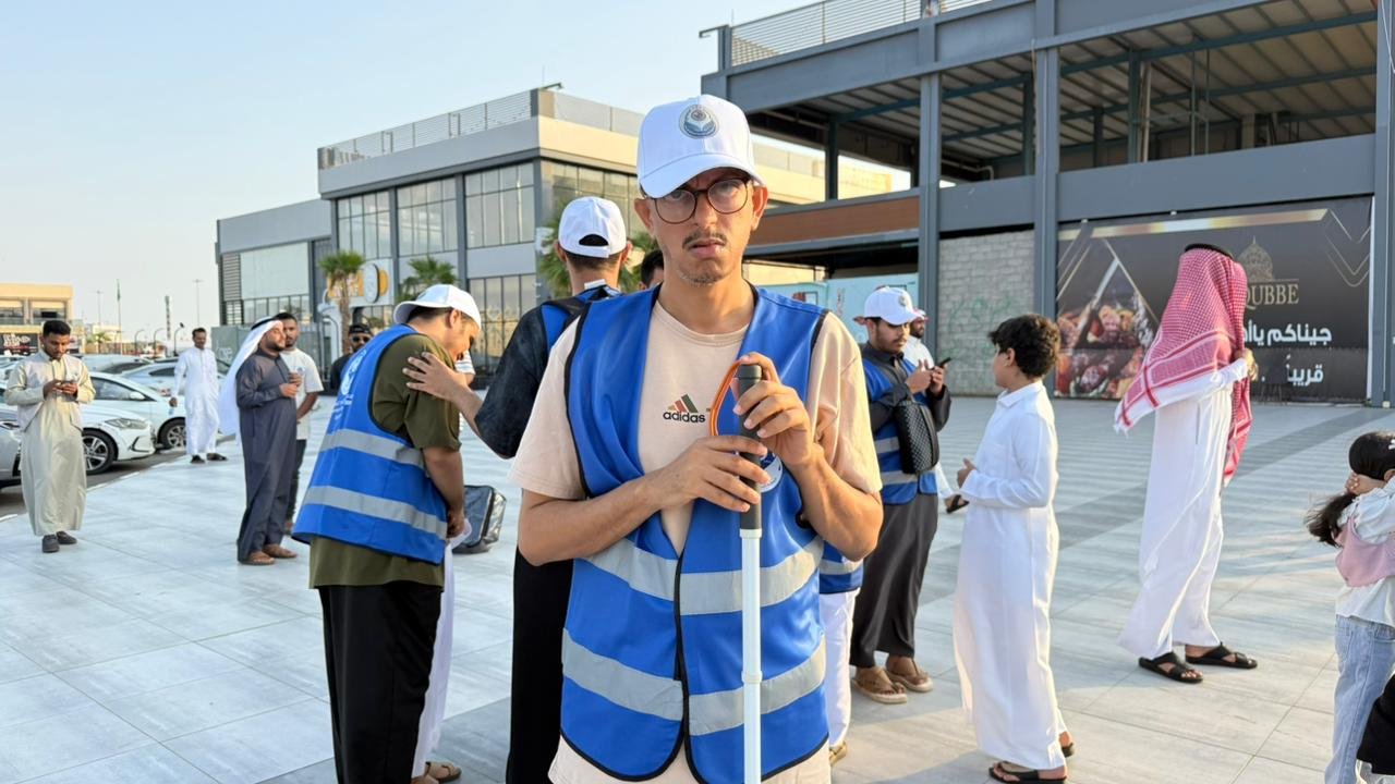 مركز التنمية الاجتماعية بجازان يفعل اليوم العالمي للعصا البيضاء بالشراكة مع جمعية الثريا للمكفوفين