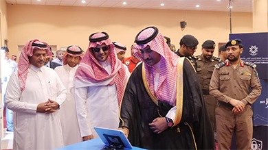 محافظ صبيا يفتتح معرض التوعية بالأمن السيبراني