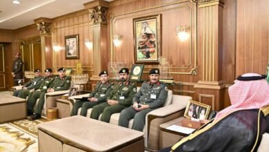 أمير منطقة جازان يستقبل مدير عام السجون بالمملكة