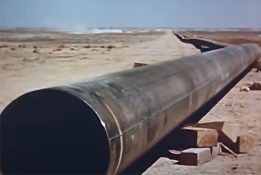 فلم وثائقي قديم و ملون عن خط التابلاين