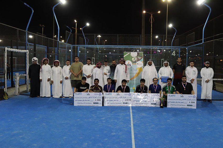 ختام بطولة البادل ضمن برنامج “واعد” بتنظيم جمعية إنماء الأسرية في فيفاء