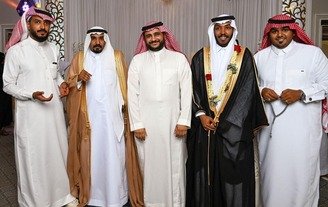 الزميل الحربي يحتفي بزواج نجله "عبدالرحمن" ..