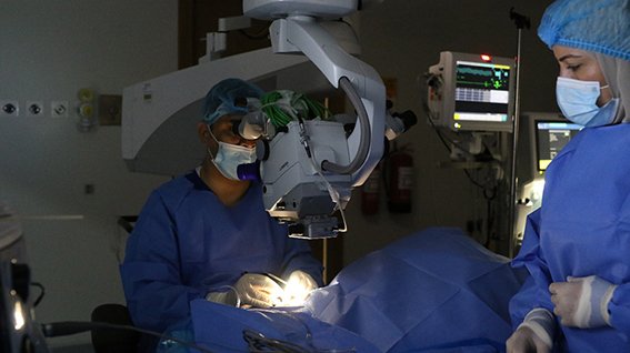 اختتام مشروع “عون لطب العيون” لإجراء عمليات المياه البيضاء بدعم كريم من أوقاف عبدالله بن تركي الضحيان