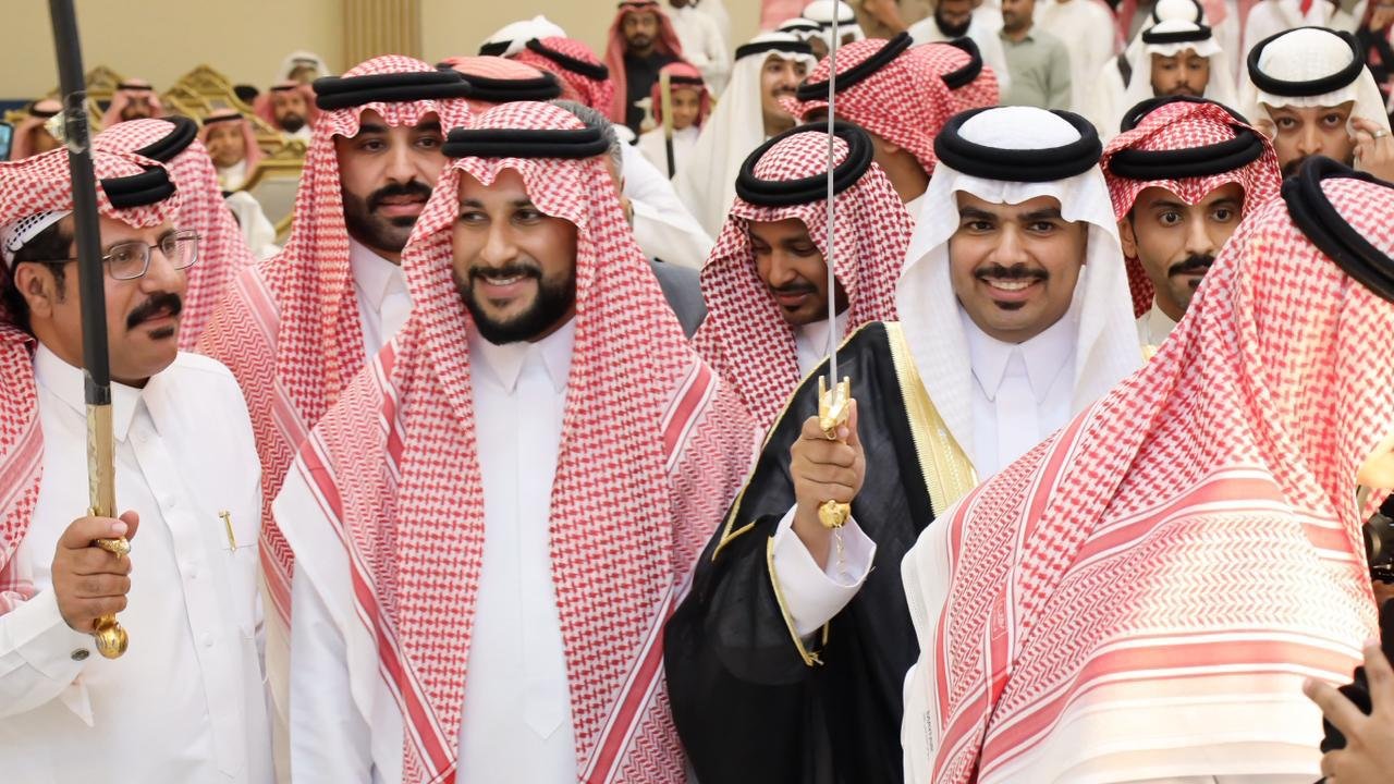 بالصور افراح آل مشهور بزواج المهندس إبراهيم مشهور