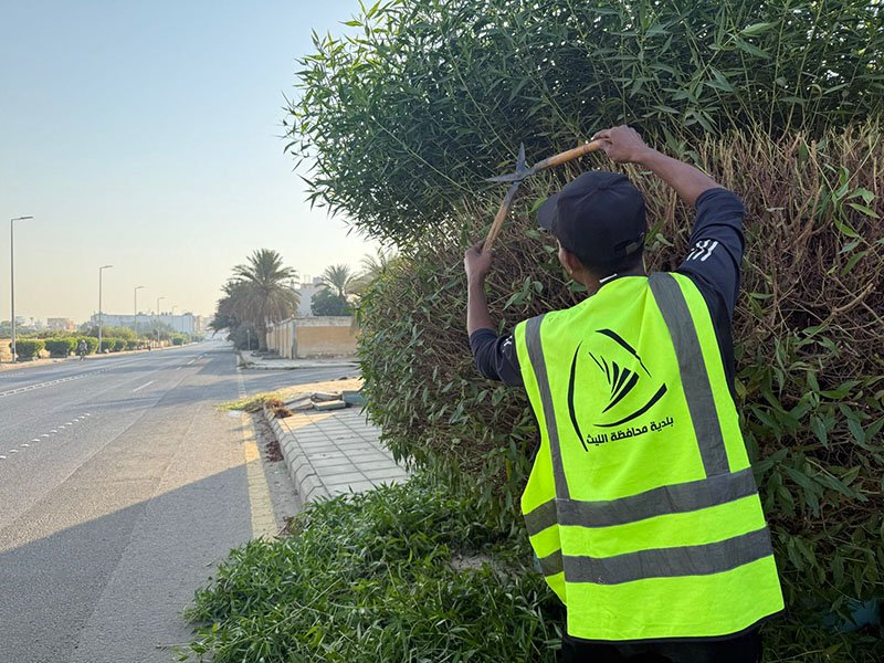 مدير بلدية الليث المهندس عبدالله الزبيدي يشرف على تطوير المشاريع داخل محافظة الليث