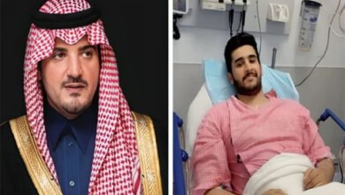 وزير الداخلية يجري اتصالا هاتفيا برجل الأمن " ريان العسيري " بعد إصابته أثناء أداء مهامه في المسجد الحرام.