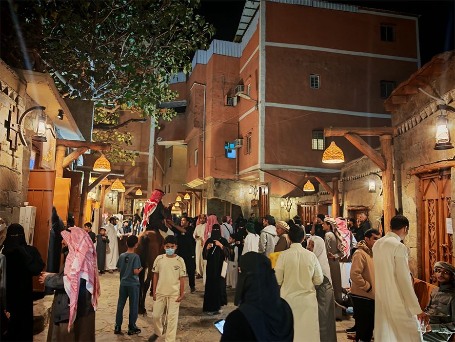 سوق النفيعه يستعيد أمجاده بذكرى التاسيس