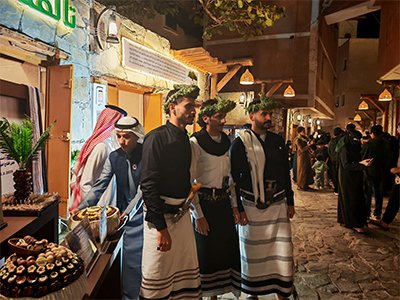 سوق النفيعه يستعيد أمجاده بذكرى التاسيس