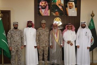 فضيلة المستشار الشرعي بجازان يلقي كلمة توجيهية لمنسوبي الدفاع الجوي بجازا