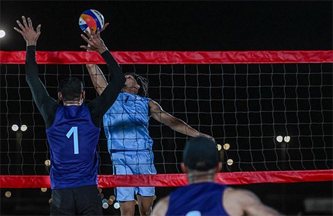 انطلاق منافسات اليوم الأول لبطولة الكرة الطائرة الشاطئية بتنظيم الاتحاد السعودي للكرة الطائرة