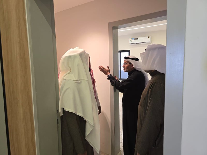 مجلس جمعية تحفيظ القرآن الكريم بفيفاء يتفقد تجهيزات المقر الجديد